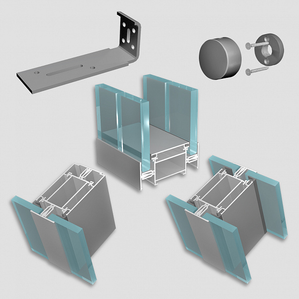 FS.Model 2  система светопрозрачных перегородок FS.Model 2  система светопрозрачных перегородок
