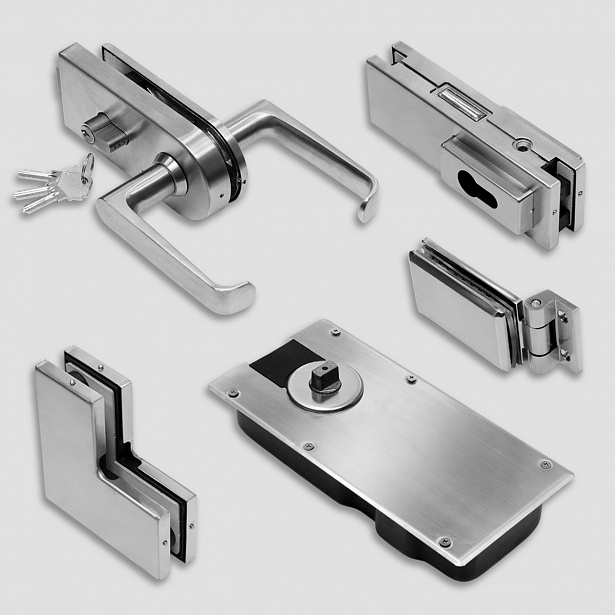 РАМЫ И ФУРНИТУРА  для дверей с цельностеклянными полотнами РАМЫ И ФУРНИТУРА  для дверей с цельностеклянными полотнами