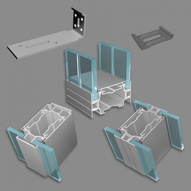 FS.Model 3  система светопрозрачных перегородок FS.Model 3  система светопрозрачных перегородок